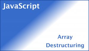 es6 destructuring