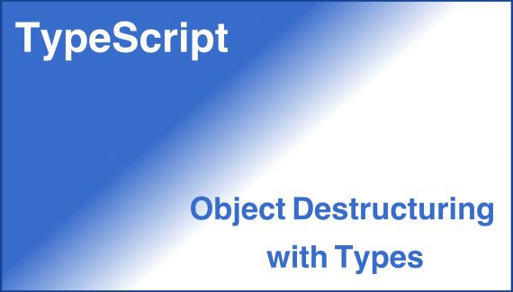 preview image typescript object destructuring with type